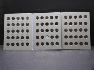 Collection of Roosevelt Dimes From 2000-2016 in Almost Full Album- 74 Coins