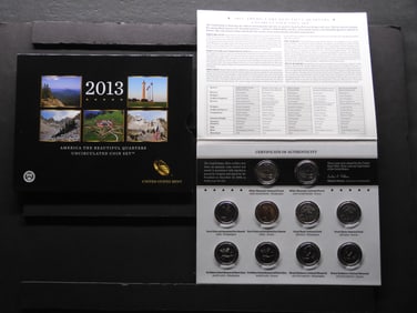 2013 ATB National Park UNC Coin Set in OGP