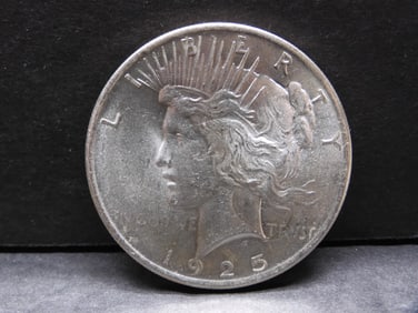 1925 Peace Silver Dollar **GEM BU**