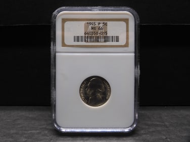 *Better Date* 1945-P Jefferson Nickel - NGC MS66
