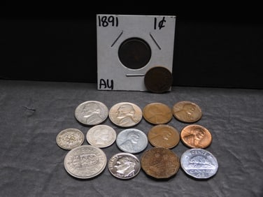 Grab Bag of U.S. & World Coins