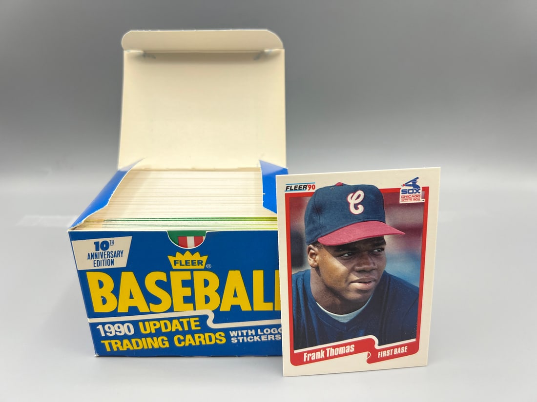 1990 Fleer Update Baseball Complete Set W/ Frank Thomas RC (1 of 3)