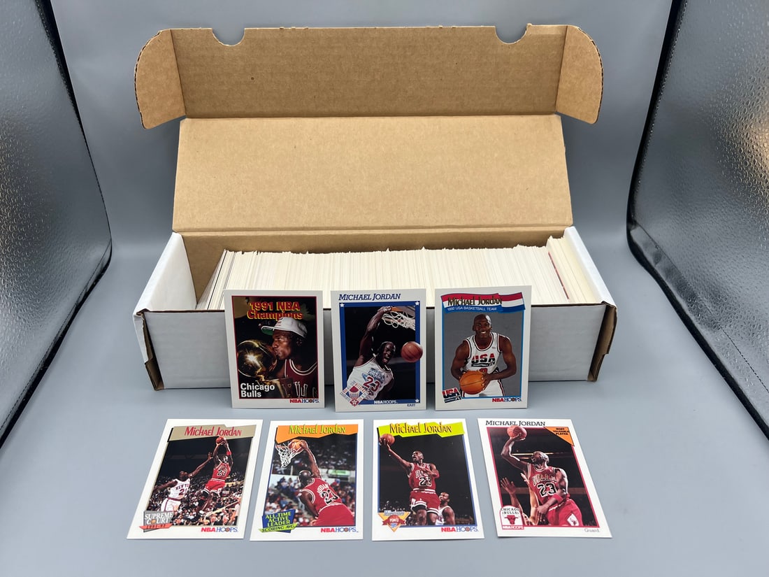 1991-92 NBA Hoops Basketball Complete Set (1 of 7)
