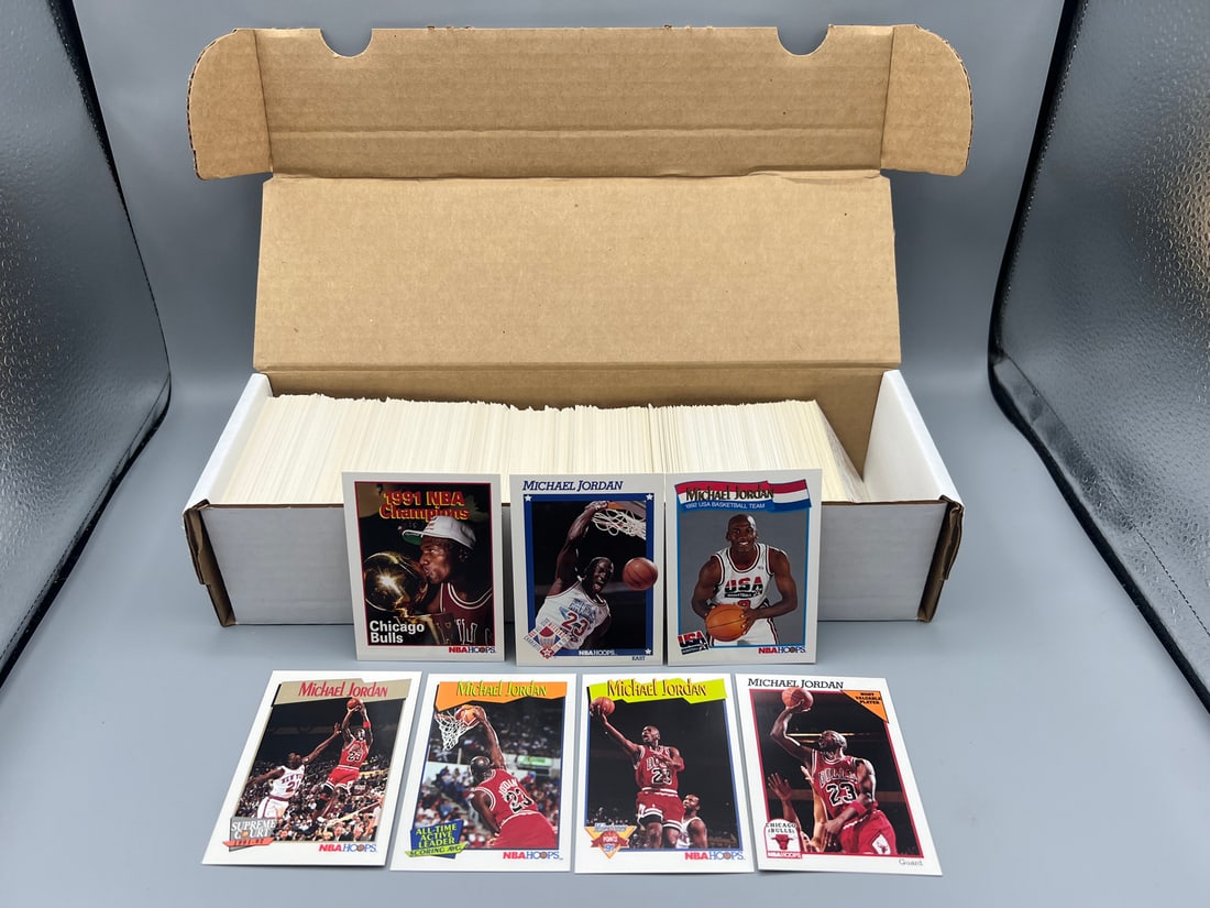 1991-92 NBA Hoops Basketball Complete Set (1 of 7)