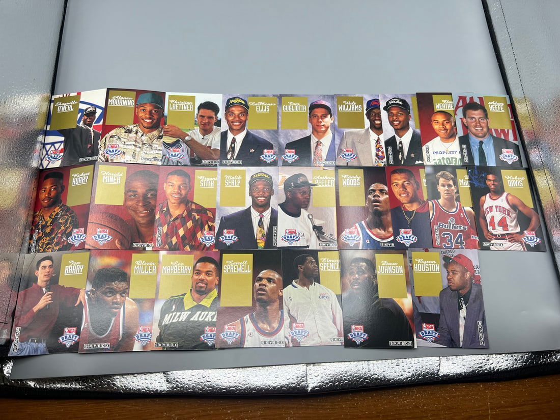 1992-93 Skybox Draft Picks Basketball Near Complete Set W/ Shaquille O'Neal & Alonzo Mourning RCs - (1 of 5)
