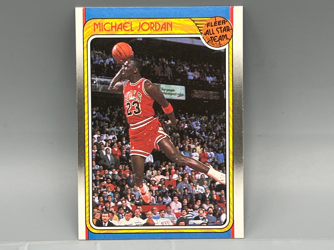 1988-89 Fleer Michael Jordan All Star #120: 1988-89 Fleer Michael Jordan All Star #120