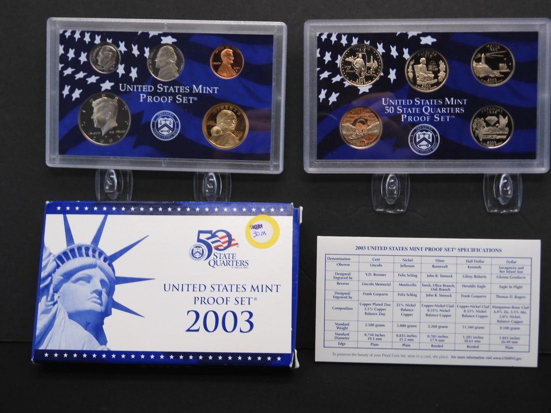 2003-S US Mint Proof Set (1 of 6)
