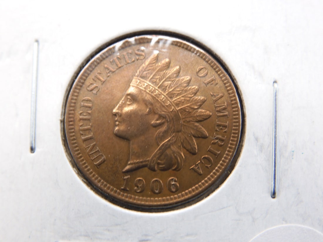 1906 Indian Head Cent. XF (1 of 3)