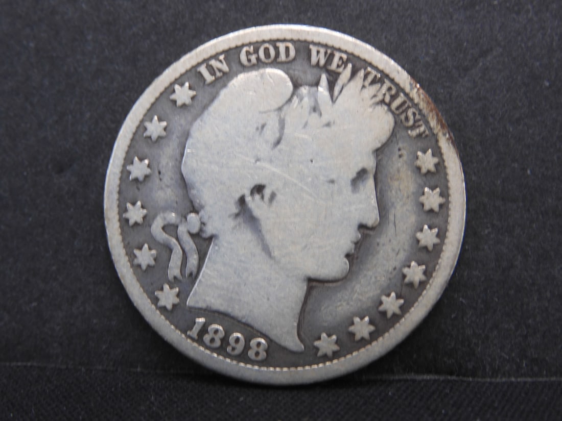 1898-O Barber Half Dollar (1 of 2)