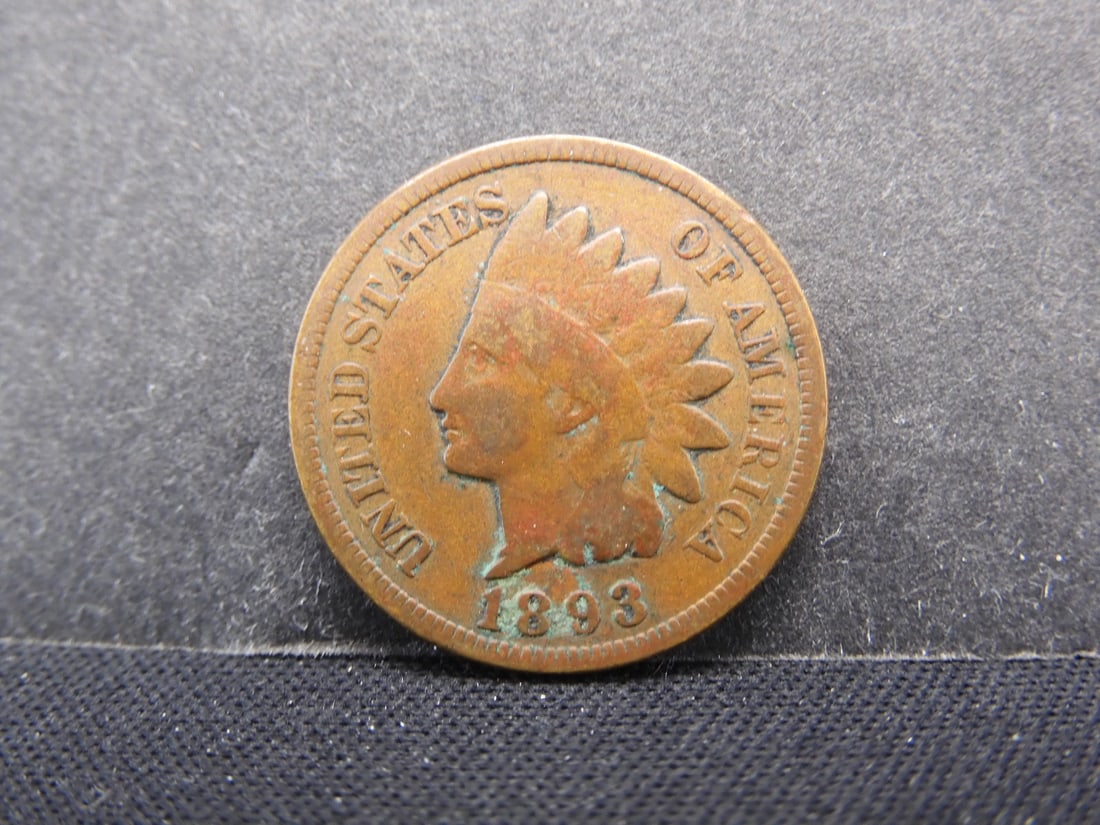 1893 Indian Head Penny, 131 Years Old!: 1893 Indian Head Penny, 131 Years Old!