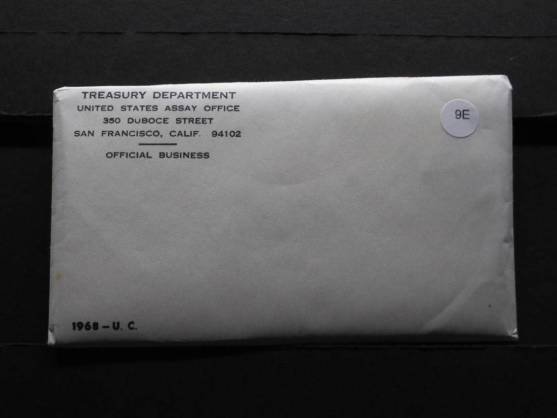 1968-P+D U.S. Mint Uncirculated Set- Includes 1968-D 40% Silver Kennedy Half Dollar (1 of 3)