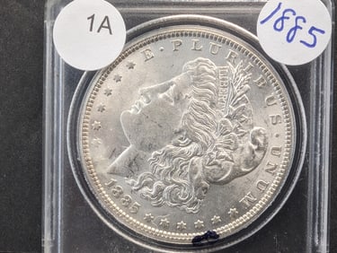 1885 Morgan Silver Dollar MS