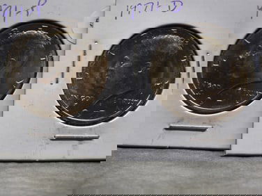 1971-P+D Clad Kennedy Half Dollars