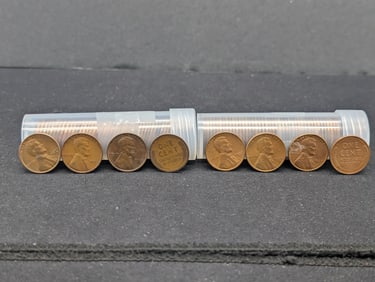 100 Mixed Lincoln Wheat Cents 1910's-1940's