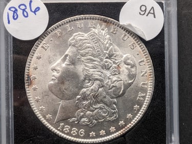 1886 Morgan Silver Dollar MS