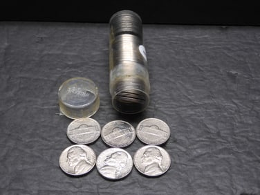 Roll of High Grade 1963 Jefferson Nickels