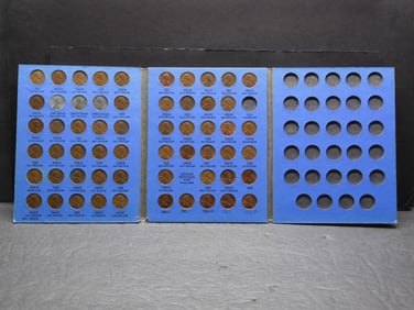 Book of 1941-1962 Lincoln Cents- 58 Coins
