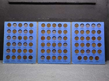 Book of 1909-1940 Lincoln Wheat Cents- 66 Coins