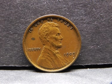 1909-VDB Wheat Penny - Semi Key Date - Great Details