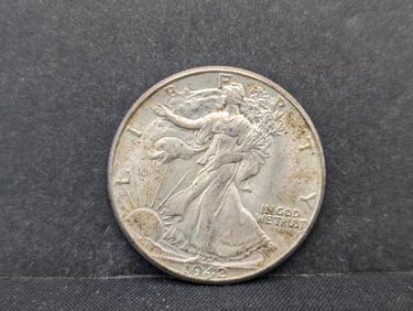 1942 Walking Liberty Half Dollar