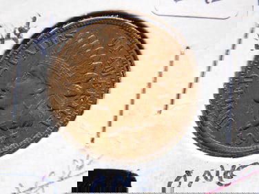 1907 Indian Head Penny - Full Liberty - Three Diamonds