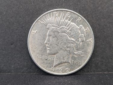 1922 Silver Peace Dollar