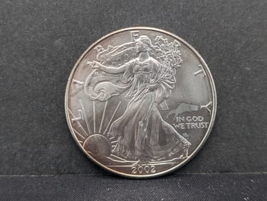 2002 American Silver Eagle