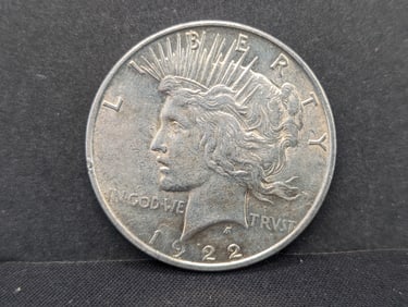1922 Silver Peace Dollar