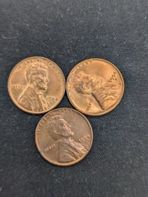 1954-P+D+S RB/Uncirculated Lincoln Wheat Cents