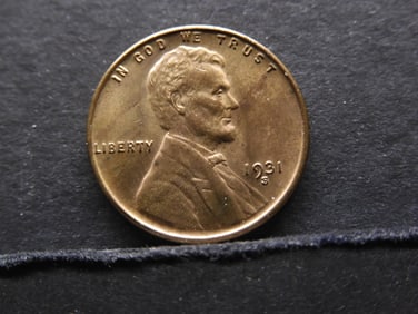 1931-S RED BU Lincoln Wheat Cent