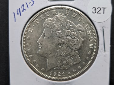 1921-S Morgan Silver Dollar