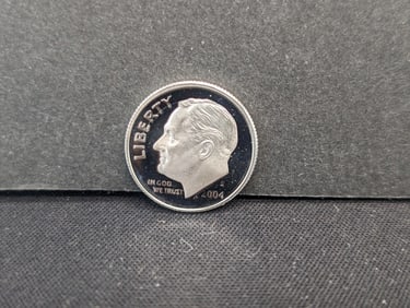 2004-S 90% Silver Proof Roosevelt Dime