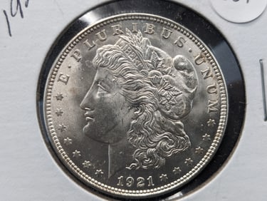 1921 Morgan Silver Dollar