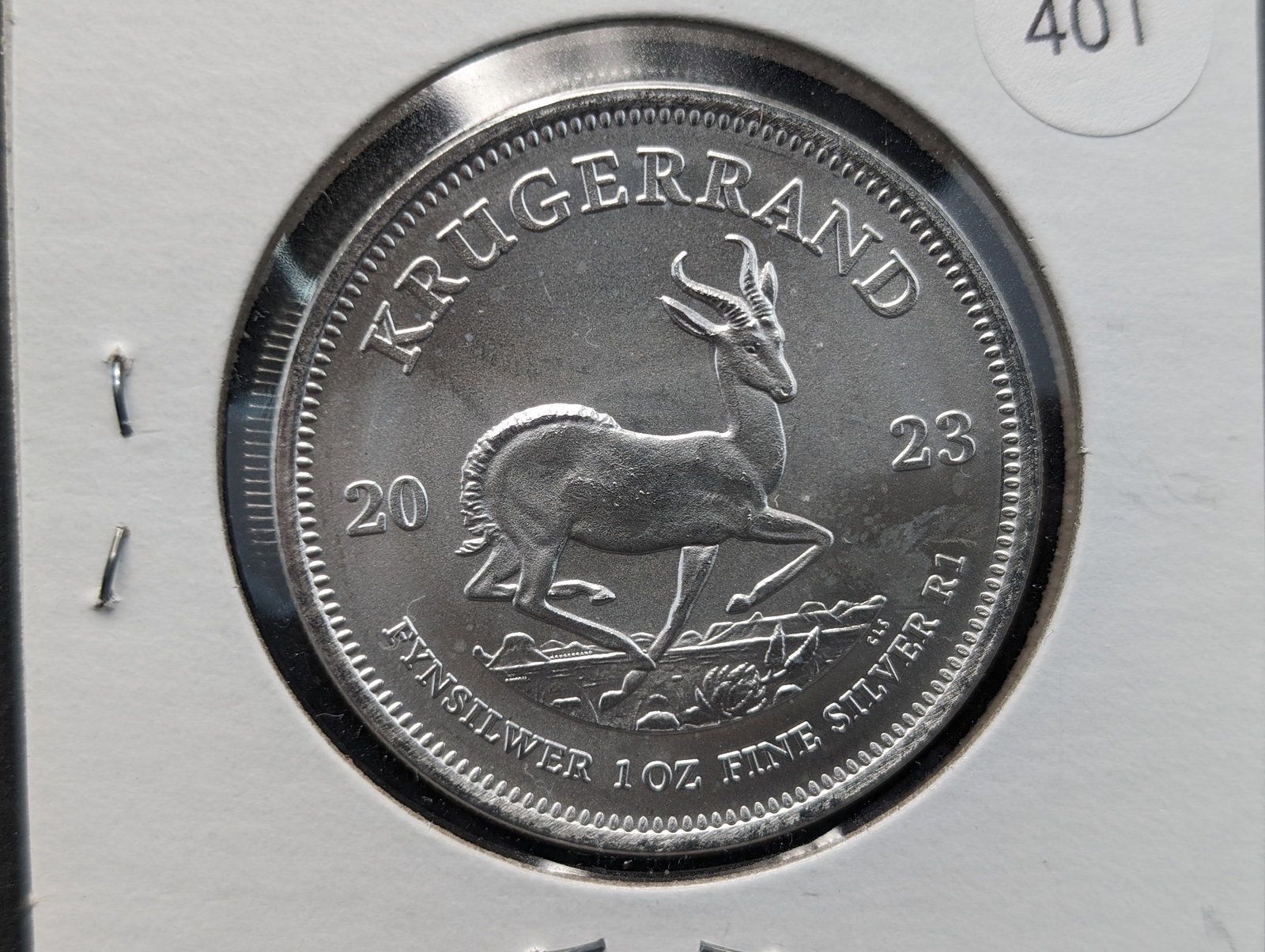 2023 South Africa Krugerrand- 1 Ounce Fine Silver (1 of 3)