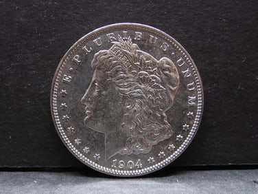 1904-O Brilliant Unc. Proof like Morgan Silver Dollar