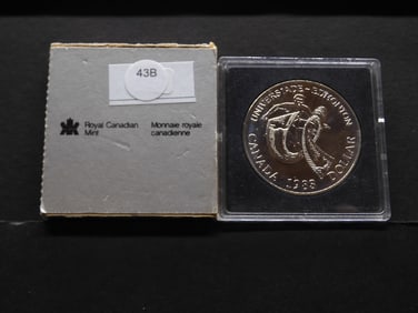 1983 Canada Silver Dollar. OGP