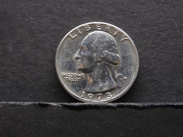 1973-D Washington Quarter- Higher Grade