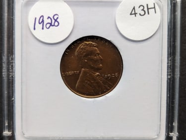 1928 Lincoln Wheat Cent- UNC