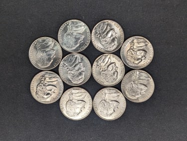 (10)2004-P Louisiana Purchase Nickels Uncirculated