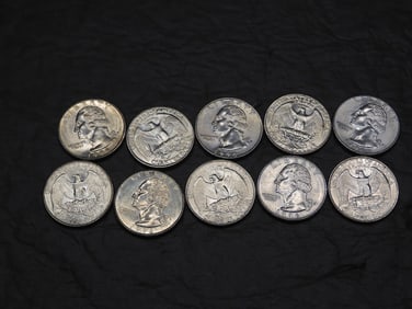 10 1996-P UNC Washington Quarters