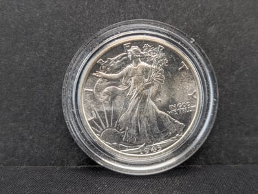 1943 Walking Liberty Half Dollar UNC