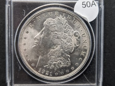 1921 Morgan Silver Dollar MS