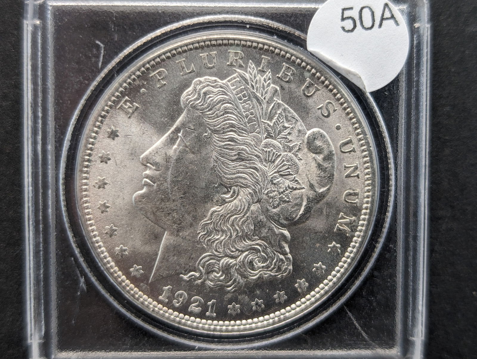 1921 Morgan Silver Dollar MS (1 of 3)