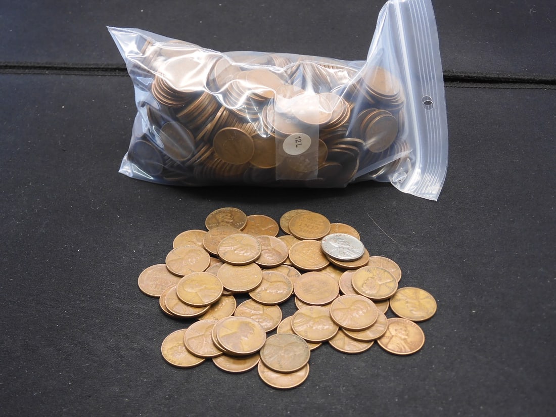 500 Wheat Pennies (1 of 3)