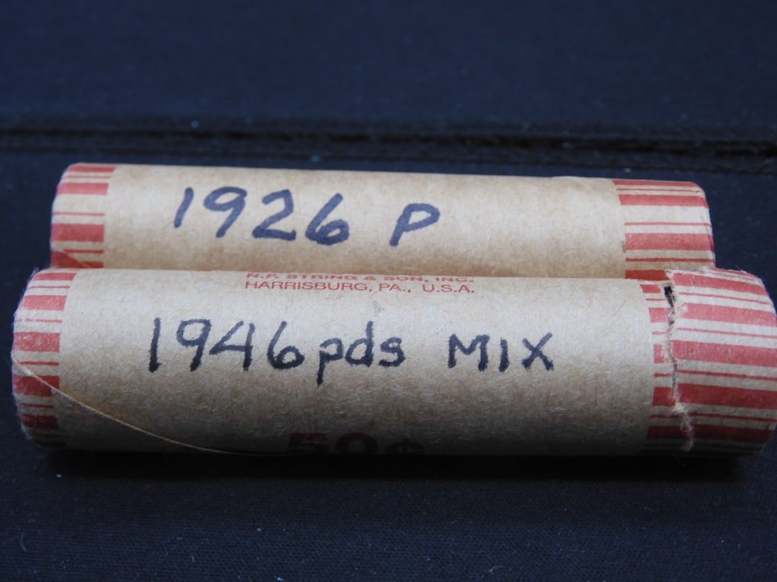 2 ROLL SPECIAL : 1926 P & 1946 P, D, S: 2 ROLL SPECIAL : 1926 P & 1946 P, D, S
