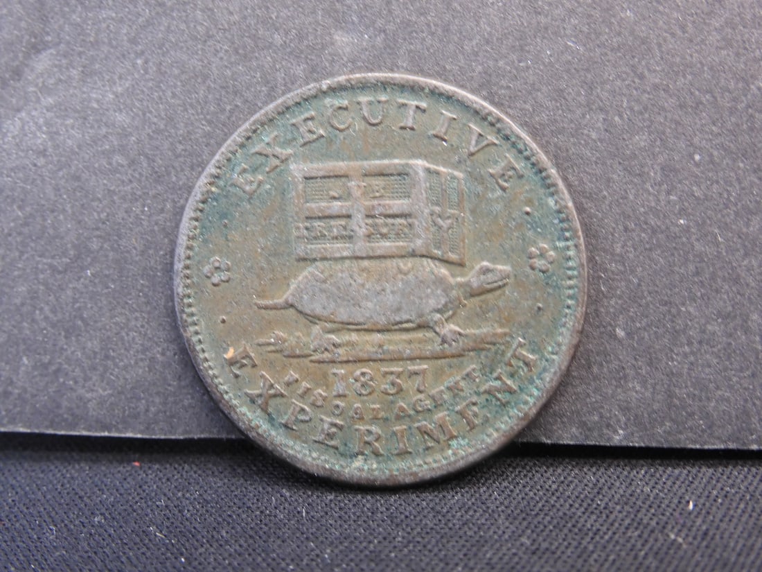 1837 Hard Times Token- Executive Experiment- Nice Details (1 of 2)