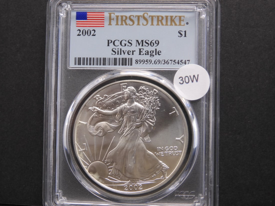 2002 First Strike - ASE - PCGS MS69 (1 of 3)
