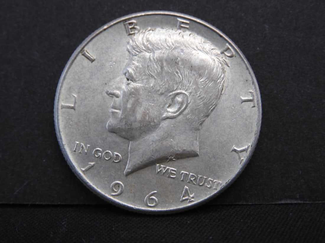 1964 BU Kennedy Half Dollar (1 of 2)