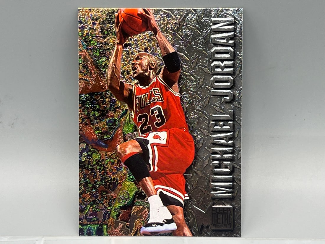 1996-97 Fleer Metal Michael Jordan #11: 1996-97 Fleer Metal Michael Jordan #11