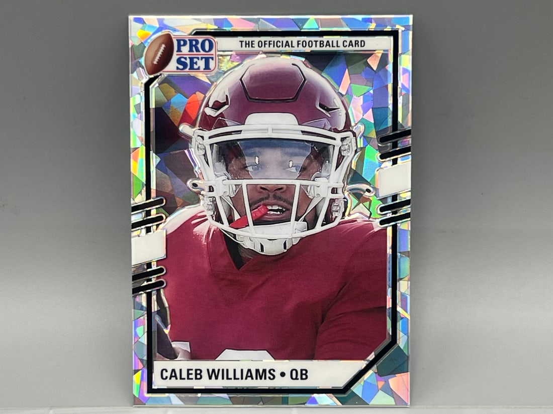 2022 Leaf Pro Set Caleb Williams Crystal #PSP-CW1 (1 of 2)